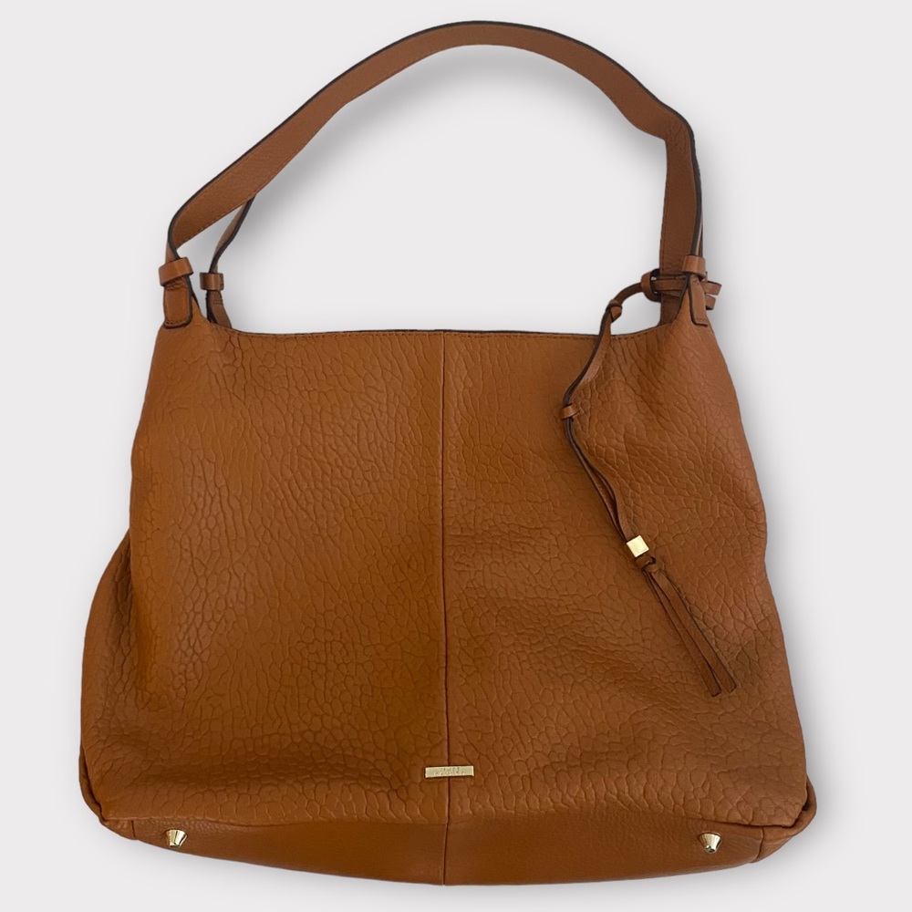 Vince Camuto Women’s Bag Purse Shoulder Tote Convertible Leather Neutral NWOT - Picture 2 of 8